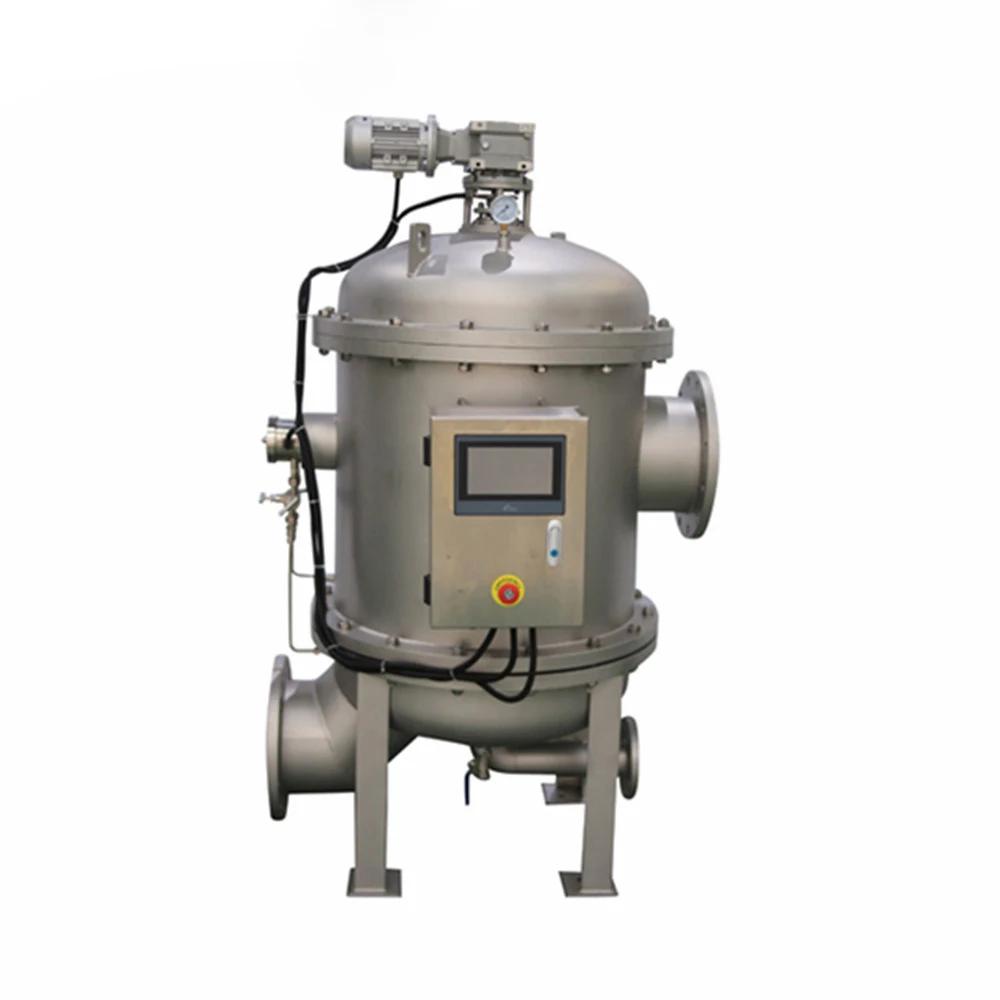 Stainless Steel Scraper Filter – Fully Automatic Industrial Water Treatment Solution