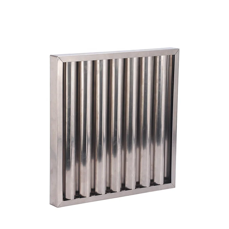 Stainless Steel Baffle Grease Filters – High-Efficiency Filtration for Kitchen Chimneys