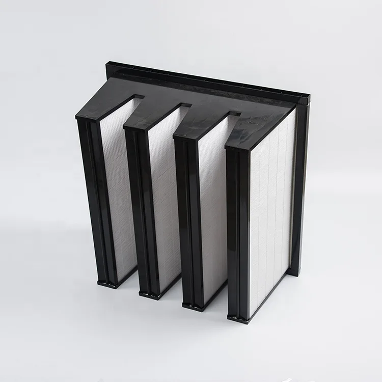 V-Bank Carbon Activated Filter – High-Efficiency Air Purification for Industrial Use