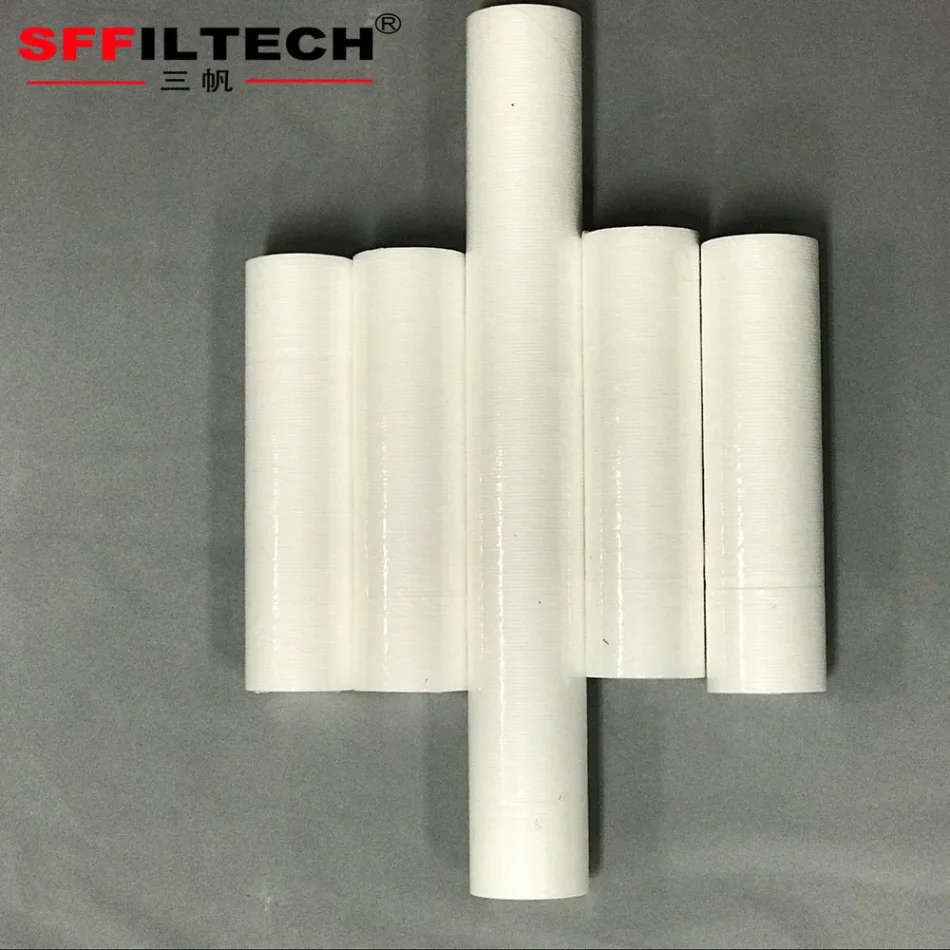 Assembly of industrial separation device