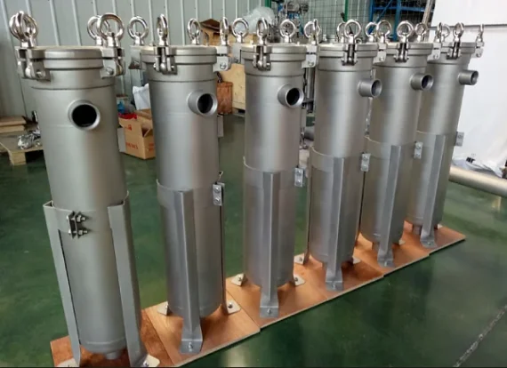 Industrial filter system for precise separation