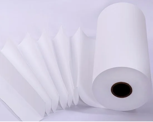 Industrial filter unit in operation