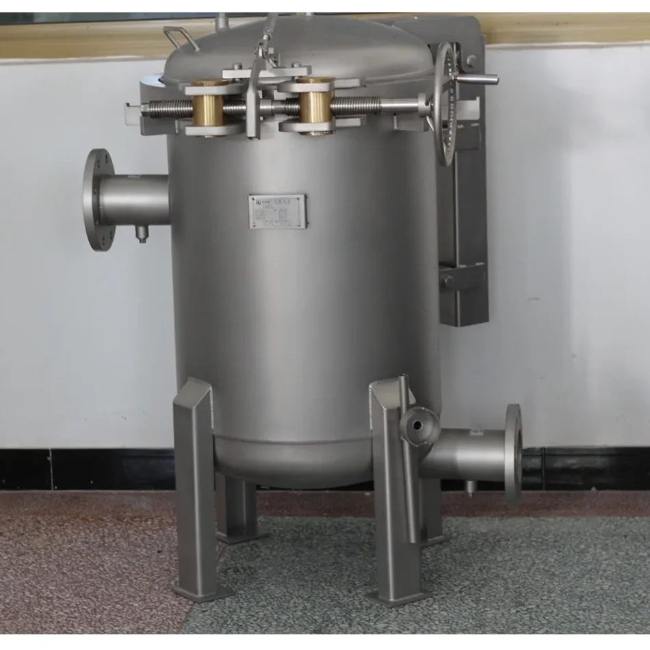 Industrial filter device for separation