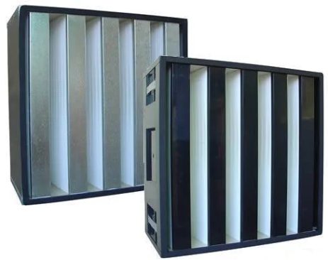 High-performance filter unit for industrial processes