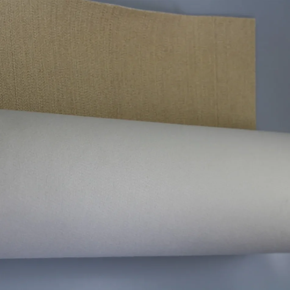 Industrial filter device in operation