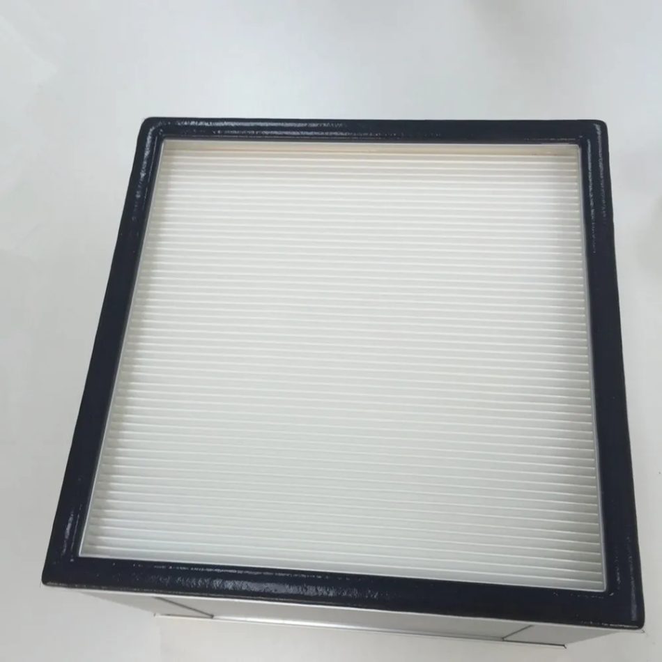 Industrial filter product top view