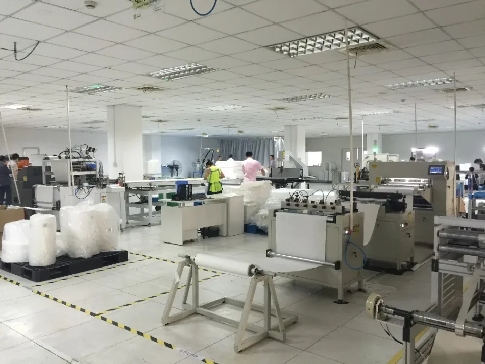 Industrial filtration module in operation