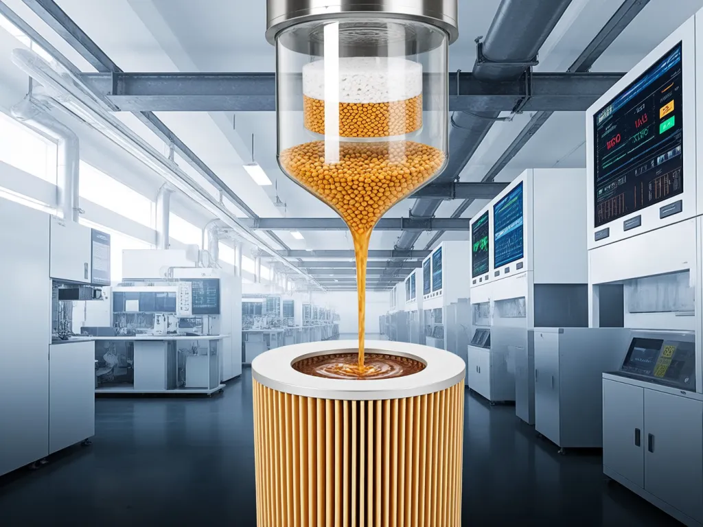 Filter sacks with advanced filtration technology in production process