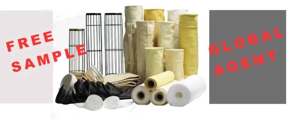 Industrial filter equipment in use