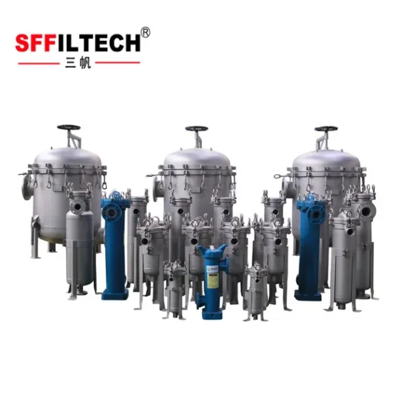 Industrial filter equipment for efficient separation