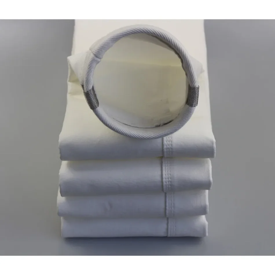 Assembly of industrial filter components