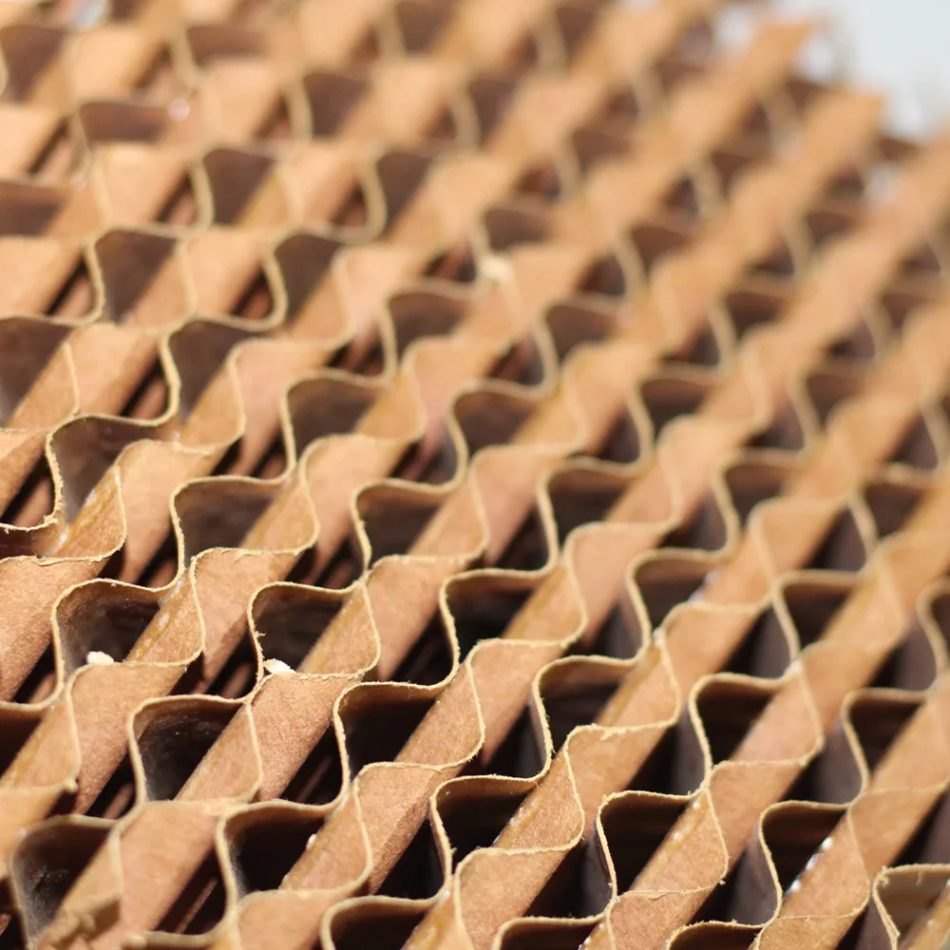 Industrial separator unit close-up